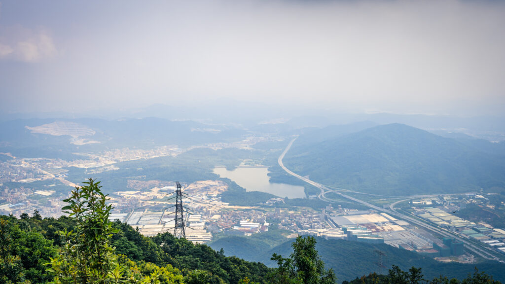 图片[1]-2022年8月28日挑战登顶东莞第一高峰（银屏山）-清风小筑-雷国胜的个人网站