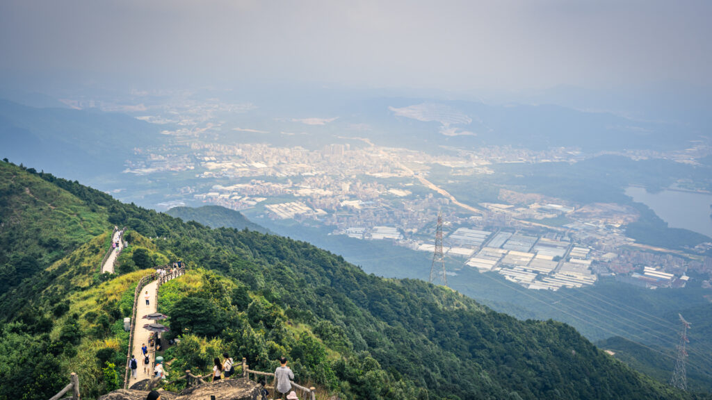 图片[3]-2022年8月28日挑战登顶东莞第一高峰（银屏山）-清风小筑-雷国胜的个人网站
