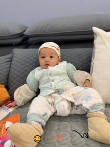 宝宝满半岁啦！-清风小筑-雷国胜的个人网站